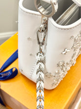 Load image into Gallery viewer, LOUIS VUITTON 2024 - LIMITED EDITION - Capucines Mini Ski Snowflake Satchel Bag