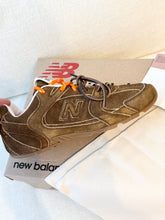 Load image into Gallery viewer, New Balance X Miu Miu Women’s 530 SL Suede Sneakers in Cinnamon / EU 38
