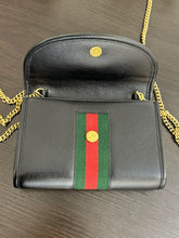 Load image into Gallery viewer, ▪️SOLD▪️GUCCI Mini Rajah Chain Crossbody Bag in Black