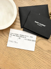 Load image into Gallery viewer, SAINT LAURENT 2023 Loulou Small Quilted Leather Shoulder Bag in Brown