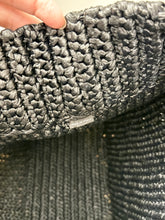 Load image into Gallery viewer, PRADA Crochet Tote Bag - Black