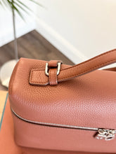 Load image into Gallery viewer, LORO PIANA Extra Pocket L27 Grained Calfskin Bag in  Kummel/Antique Silver