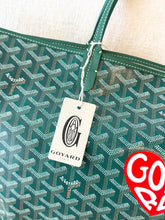 Load image into Gallery viewer, π NEW! 2025 GOYARD Saint Louis GM Canvas Leather Tote Bag / Green