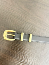 Load image into Gallery viewer, CELINE Women’s Medium Western Taurillon Leather Belt in Black - 80cm