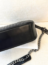 Load image into Gallery viewer, PRADA Diagramme Leather Small Camera Crossbody Bag - Black