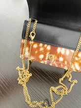 Load image into Gallery viewer, ▪️SOLD▪️BURBERRY Small Deer Print Leather Crossbody Bag in Melt Brown