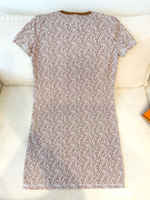 Load image into Gallery viewer, HERMES 2024 “Naoussa Chaine” Cotton Micro Dress / Brown / EU34