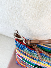 Load image into Gallery viewer, MIU MIU Multicolored Crochet Pouch Bag
