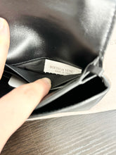 Load image into Gallery viewer, BOTTEGA VENETA Nappa Intrecciato Tie Clutch in Black