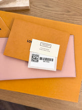 Load image into Gallery viewer, LOUIS VUITTON Empreinte Leather Credit Card Holder in Rose Poudre
