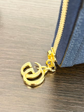 Load image into Gallery viewer, GUCCI Ophidia Calfskin Leather Zip Around Wallet in Blue Agata