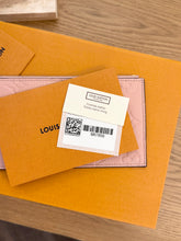 Load image into Gallery viewer, LOUIS VUITTON Monogram Empreinte Leather Zippy Coin Holder in Rose Poudre