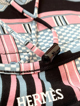Load image into Gallery viewer, HERMES "Lettres Equestres" Drawstring Cotton Dress / EU34