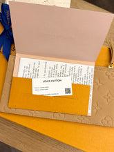 Load image into Gallery viewer, LOUIS VUITTON 2024 Monogram Empreinte Leather Zippy Coin Holder in Arizona