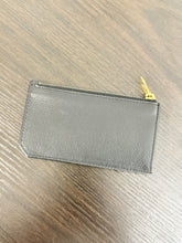 Load image into Gallery viewer, SAINT LAURENT Tiny Monogram Ziptop Card Case in Smooth Leather