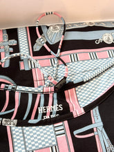 Load image into Gallery viewer, HERMES "Lettres Equestres" Drawstring Cotton Dress / EU34