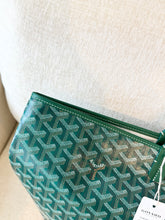 Load image into Gallery viewer, π NEW! 2025 GOYARD Saint Louis GM Canvas Leather Tote Bag / Green