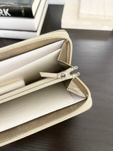 Load image into Gallery viewer, CHANEL Boy Medium Metallic Zipped Wallet in Gold