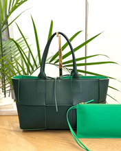 Load image into Gallery viewer, BOTTEGA VENETA Medium Arco Tote Bag in Raintree