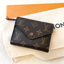 Load image into Gallery viewer, LOUIS VUITTON Monogram Canvas Victorine Compact Wallet