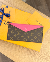 Load image into Gallery viewer, LOUIS VUITTON 2024 Monogram Canvas Zippy Coin Purse in Pondichery Pink
