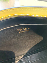 Load image into Gallery viewer, PRADA City Calf Sidonie Crossbody Bag In Cedro/Black