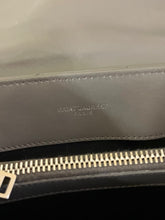 Load image into Gallery viewer, SAINT LAURENT Small Loulou Chain Shoulder Bag In Gray