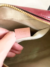 Load image into Gallery viewer, GUCCI Matelasse Diagonal Small Enamel GG Marmont Chain Crossbody Bag in Red