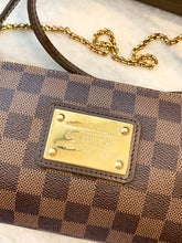 Load image into Gallery viewer, LOUIS VUITTON Damier Ebene Eva Crossbody Bag