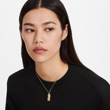 Load image into Gallery viewer, LOUIS VUITTON Nanogram Necklace Pendant In Gold/Silver