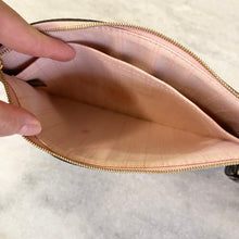 Load image into Gallery viewer, ▪️SOLD▪️LOUIS VUITTON Damier Ebene Neverfull MM Pochette Wristlet Pouch In Rose Ballerine