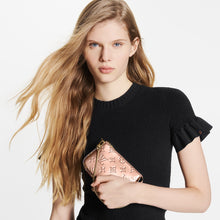 Load image into Gallery viewer, Louis Vuitton 2022 Mini Pochette Accessories Monogram Vernis Leather Chain Bag