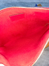 Load image into Gallery viewer, Louis Vuitton Denim Monogram Patchwork City Pouch