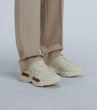 Load image into Gallery viewer, GUCCI Men’s Rhyton Gucci Logo Leather Sneaker - Ivory - UK (6.5)