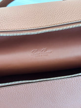 Load image into Gallery viewer, LORO PIANA Extra Pocket L27 Grained Calfskin Bag in  Kummel/Antique Silver
