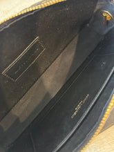 Load image into Gallery viewer, SAINT LAURENT 2024 Cassandre Matelassé Carré Pouch on Chain / Black
