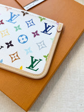 Load image into Gallery viewer, LOUIS VUITTON 2025 LV x TM Takashi Murakami Monogram Pochette Wristlet Pouch

