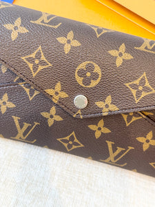 💙 NEW!! LOUIS VUITTON 2025 Monogram Kirigami Organizer / Gaston Blue