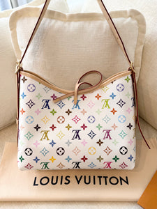 LOUIS VUITTON 2025 LV x TM Takashi Murakami CarryAll PM Monogram Shoulder Bag