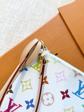 Load image into Gallery viewer, LOUIS VUITTON 2025 LV x TM Takashi Murakami Monogram Pochette Wristlet Pouch
