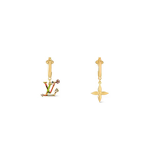 Load image into Gallery viewer, ✨NEW✨LOUIS VUITTON 2025 LV x TM Takashi Murakami Superflat Earrings
