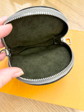 Load image into Gallery viewer, LOUIS VUITTON 2023 Mahina Leather Round Coin Purse in Gray Metallic
