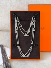 Load image into Gallery viewer, ✨NEW✨2025 Hermes Farandole Long Necklace 160 / Silver
