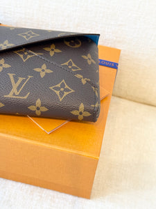 💙 NEW!! LOUIS VUITTON 2025 Monogram Kirigami Organizer / Gaston Blue