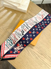 Load image into Gallery viewer, LOUIS VUITTON 2021 I LV U BB Monogram Silk Bandeau in Navy
