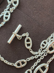 ✨NEW✨2025 Hermes Farandole Long Necklace 160 / Silver