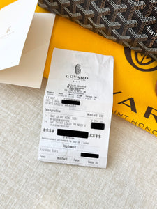 ✨CLASSIC✨2025 GOYARD Saint Louis PM Tote Bag / Black & Tan