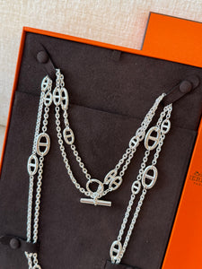 ✨NEW✨2025 Hermes Farandole Long Necklace 160 / Silver