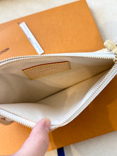 Load image into Gallery viewer, LOUIS VUITTON 2025 LV x TM Takashi Murakami Monogram Pochette Wristlet Pouch
