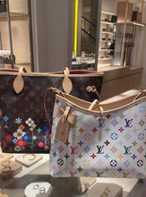 Load image into Gallery viewer, LOUIS VUITTON 2025 LV x TM Takashi Murakami Neverfull MM Monogram Tote
